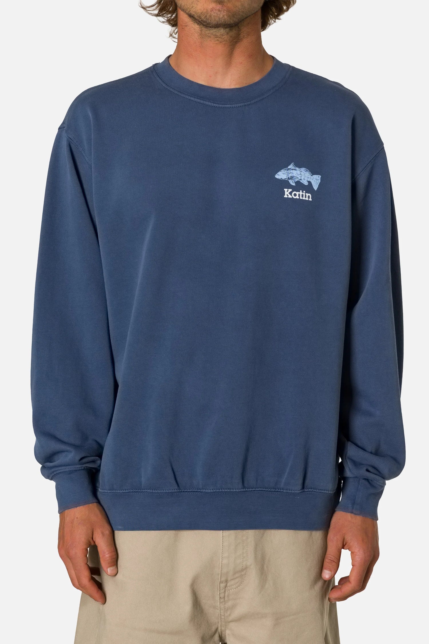 Katin Conservation  Crew  Fleece - Midnight Tide