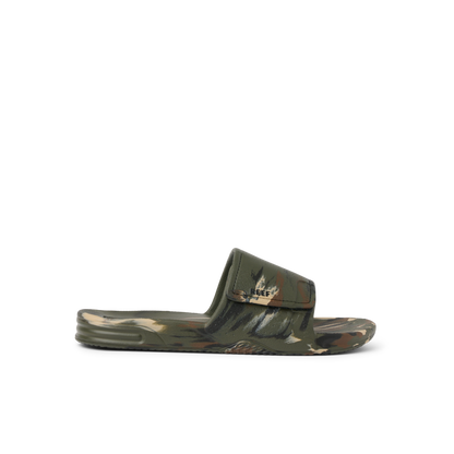 Reef Mens Fanning Slide H20 - Camo/Marble