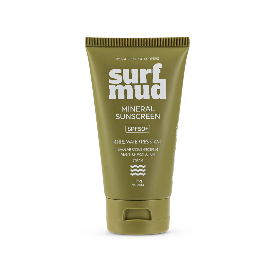 Surfmud - Mineral Sunscreen SPF50 Sunscreen - 125g - Seaside Surf Shop 