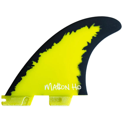 FCS II Mason Ho Signature PC AirCore Yellow Tri Fin Set - Medium