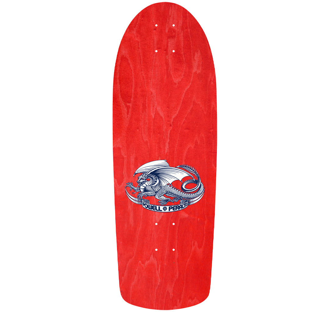 Powell Peralta OG Rat Bones Skateboard Deck Red Foil - 10 x 30