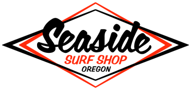 Seaside Surf Shop Vintage Logo