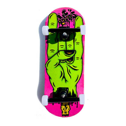 LC Boards 98x34 Complete Fingerboard – Fist Graphic