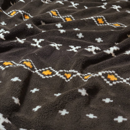 Blocksurf TLS Microfleece Wetsuit Changing Robe/Poncho - Fairisle