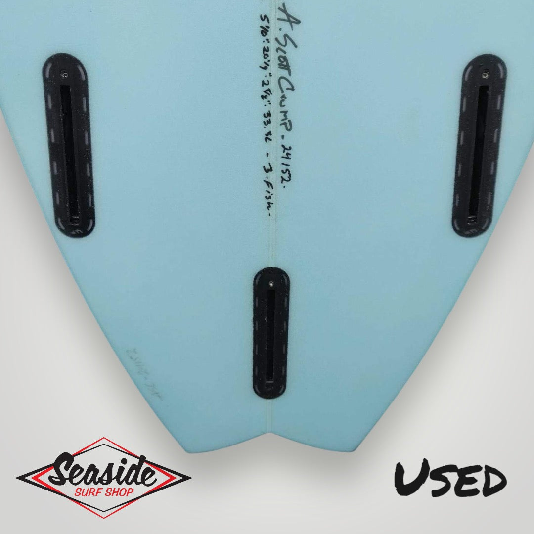 USED Crump Shapes Surfboards - 5&