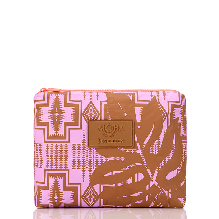 Aloha Collection - Ulu Century Harding Mid Pouch -  Peony/Toffee