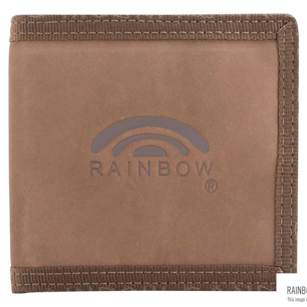 Rainbow Sandals Bi Fold Wallet - Dark Brown