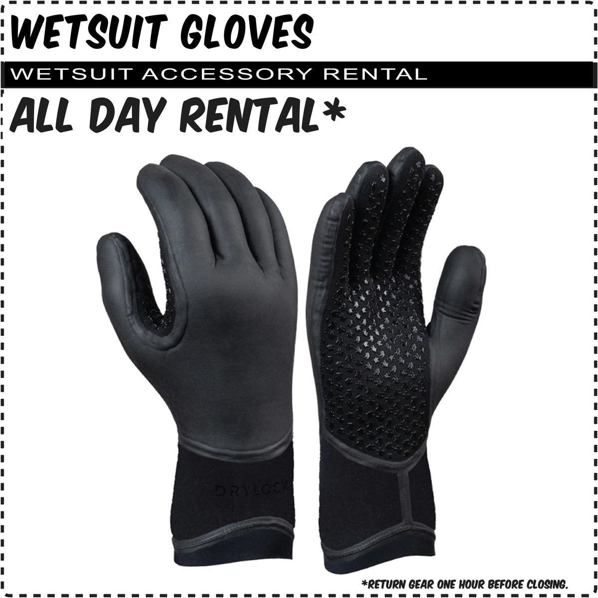 Wetsuit  Gloves Accessory Rentals