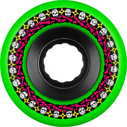 Bones Wheels ATF Rough Rider Skateboard WheelsRough Riders 56Mmm All Terrain 80A GRN 4PK
