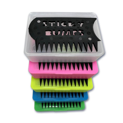 Sticky Bump Wax Storage Box + Comb &amp; Scraper