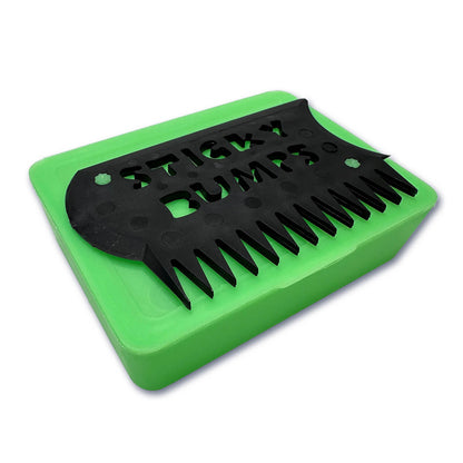 Sticky Bump Wax Storage Box + Comb &amp; Scraper