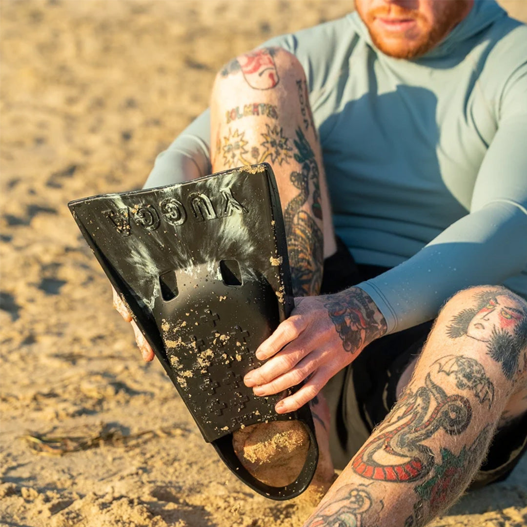 Yucca Short Blade Soft Flex Fins - Black Sage