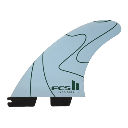 FCS II Yago Dora PC Tri Fin Set Flux - Large