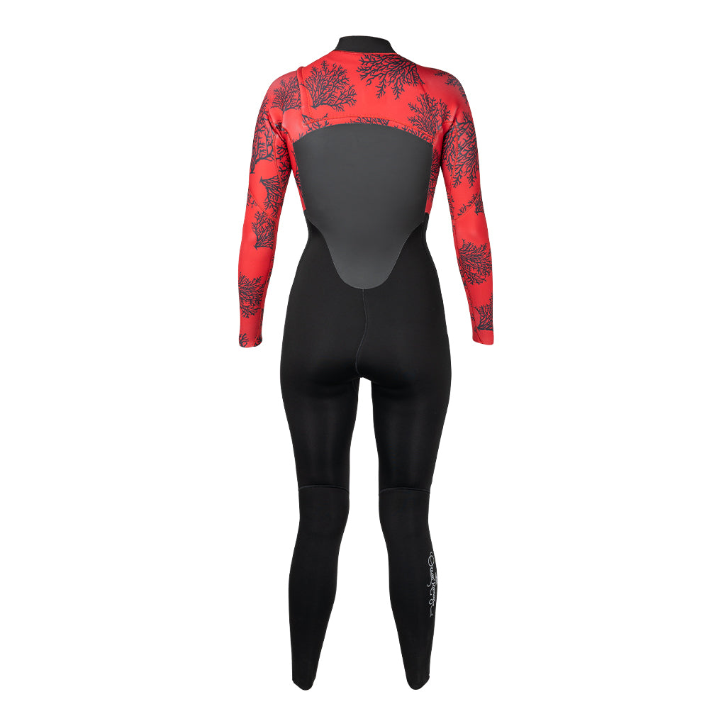 Women's Ocean Ramsey Axis X Front Zip Full Wetsuit 4/3mm