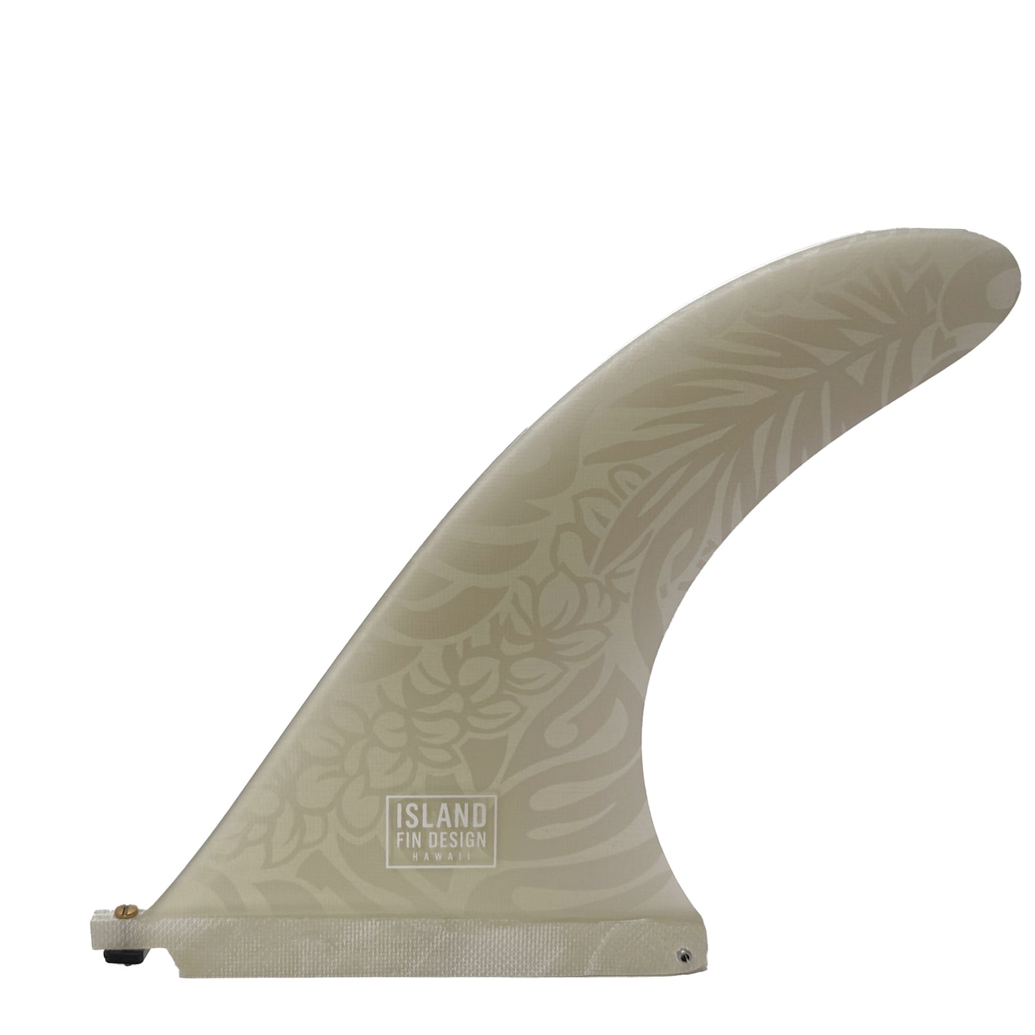 Island Fin Design - 9.0" Lei Day Flex Fin - Aloha Print
