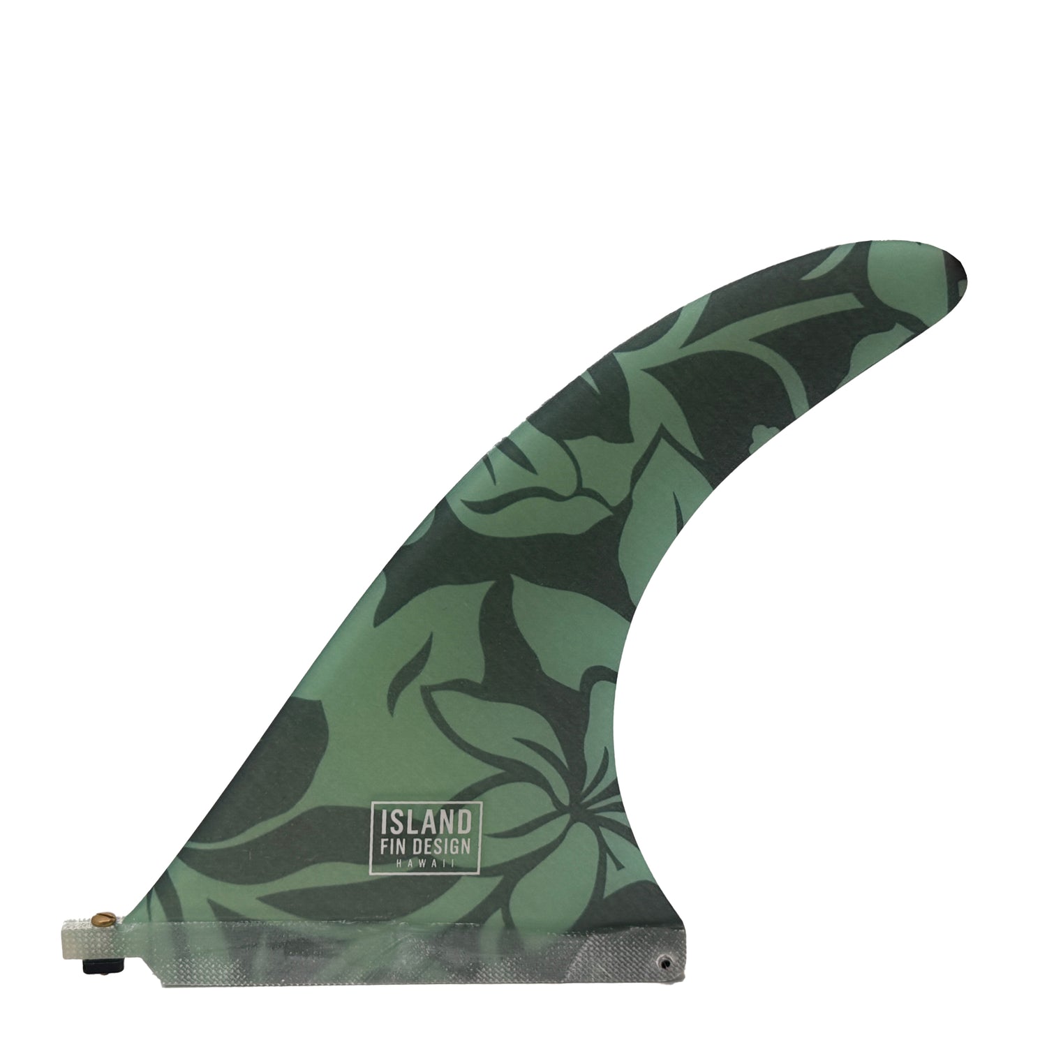 Island Fin Design - 9.0" IWA Fin -  Aloha Print