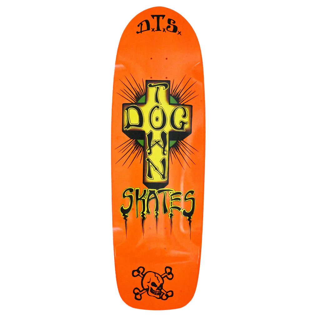 Dogtown Biggest Boy Deck – Neon Orange Full Dip – 10" x 33.45"
