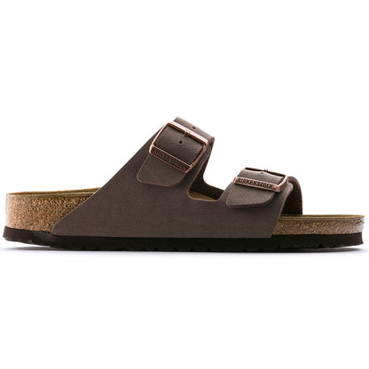Birkenstock Womens Arizona Birkibuc Sandals - Mocha