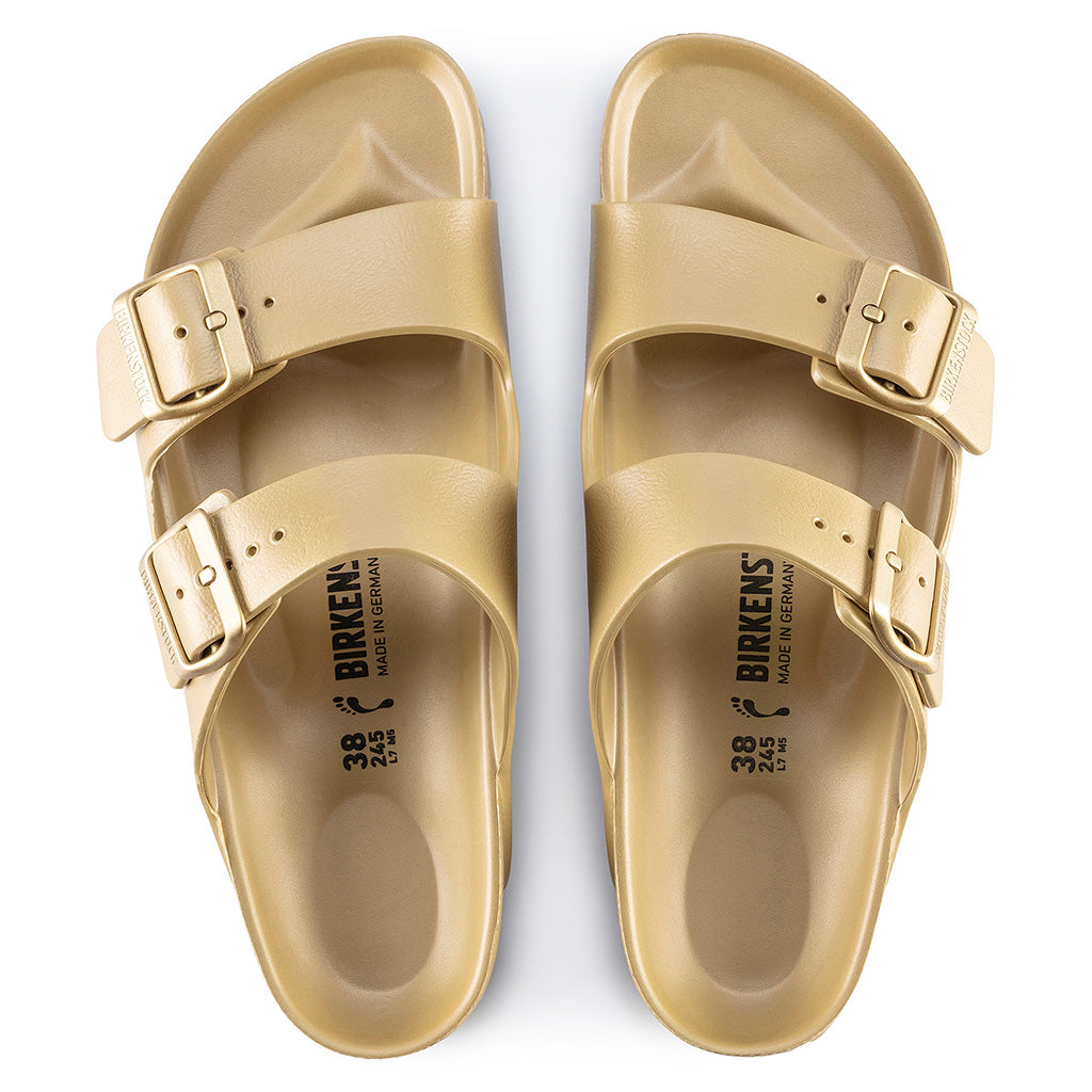 Birkenstock Womens Arizona EVA Sandals - Glamour Gold