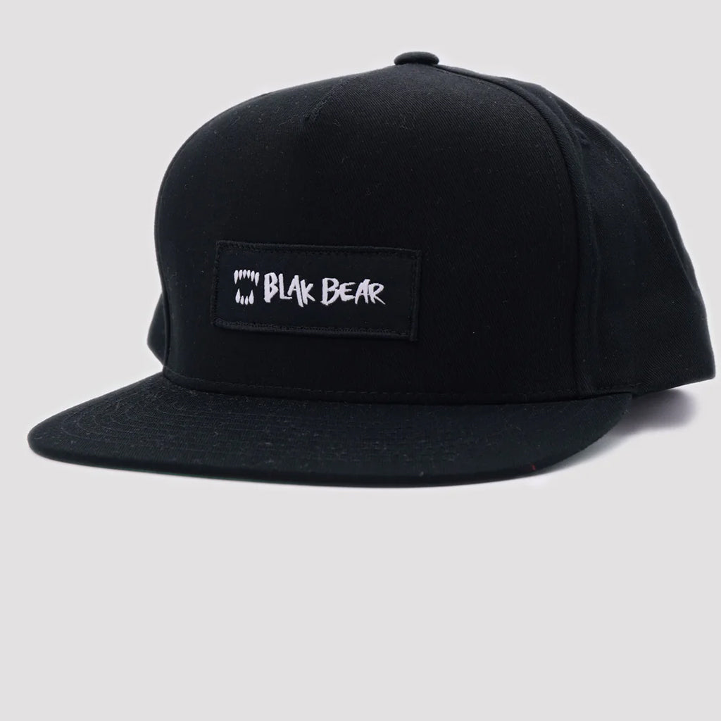 Blak Bear Surf Club Icon Snapback Hat - Black