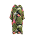 Blocksurf TLS Microfleece Wetsuit Changing Robe/Poncho - Island Botanical
