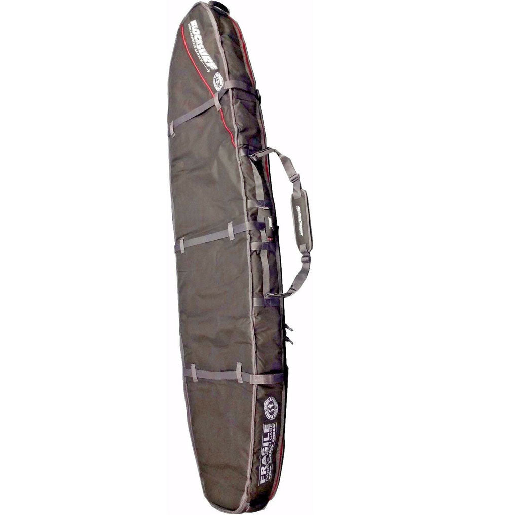 Blocksurf Triple Coffin Shortboard Bags - Black/Silver