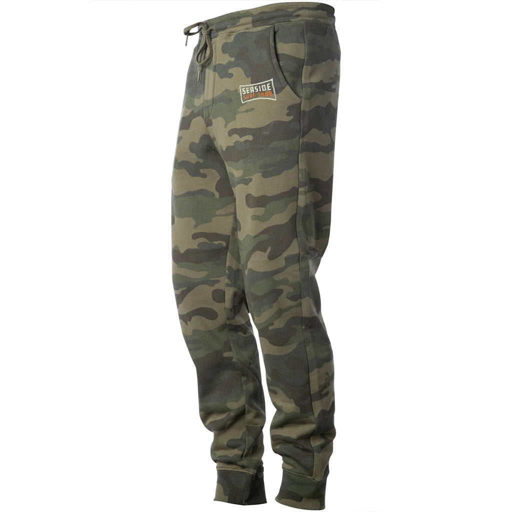 Seaside Surf Shop Dawn Patrol Sweatpants - Green Camo