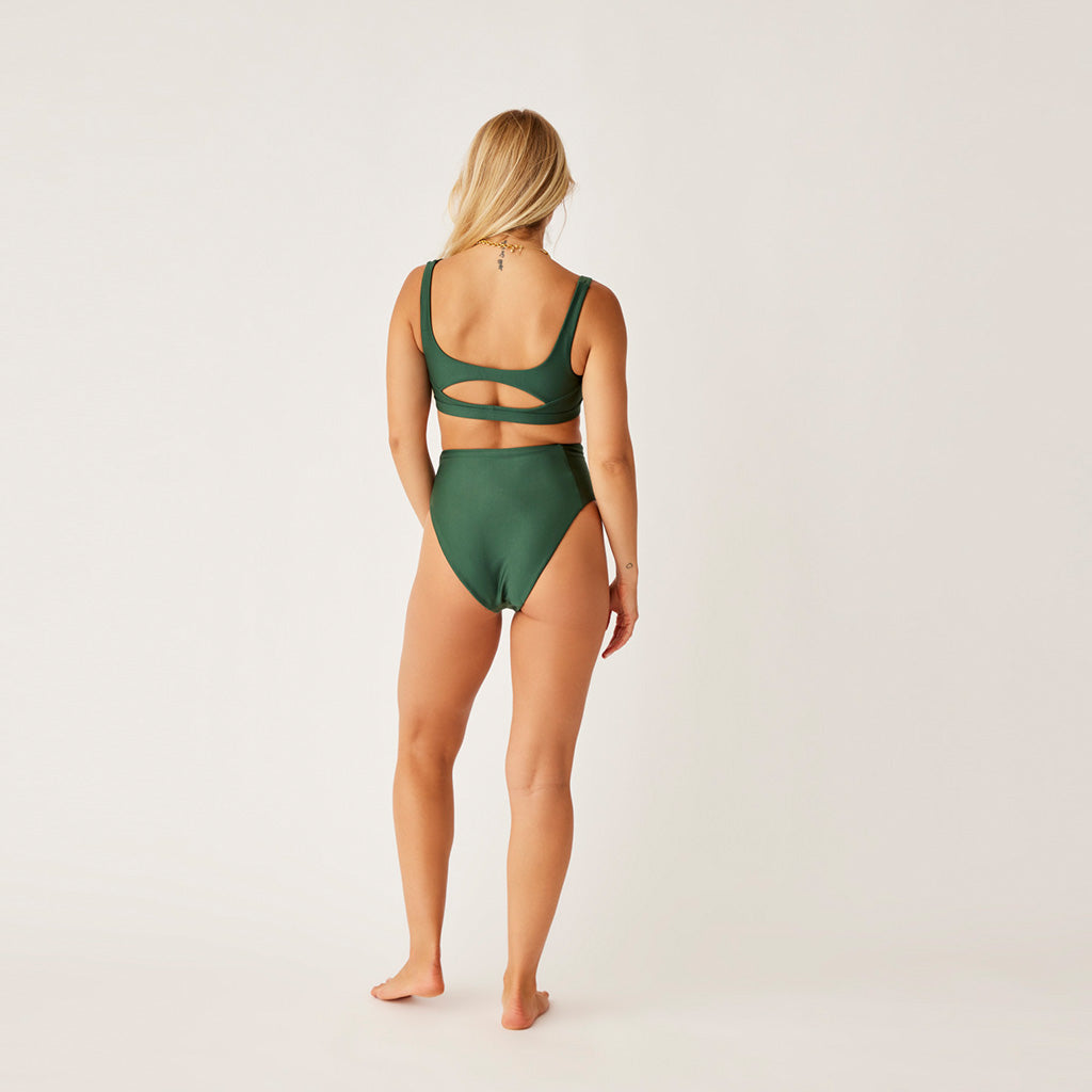 Carve Designs Womens Lani Pocket Compression Bottom-Cilantro