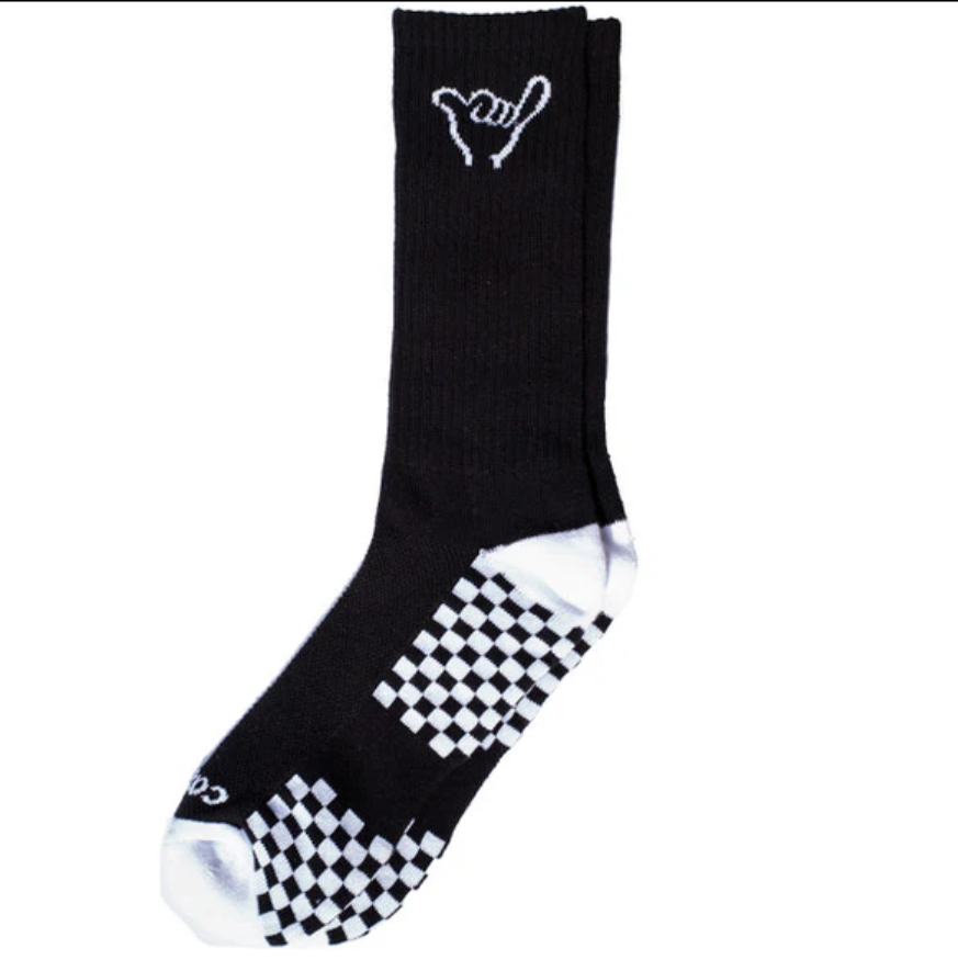 Carver Skate Sock - Surfskate Black