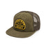 Catch Surf Long Rod Trucket Hat - Olive