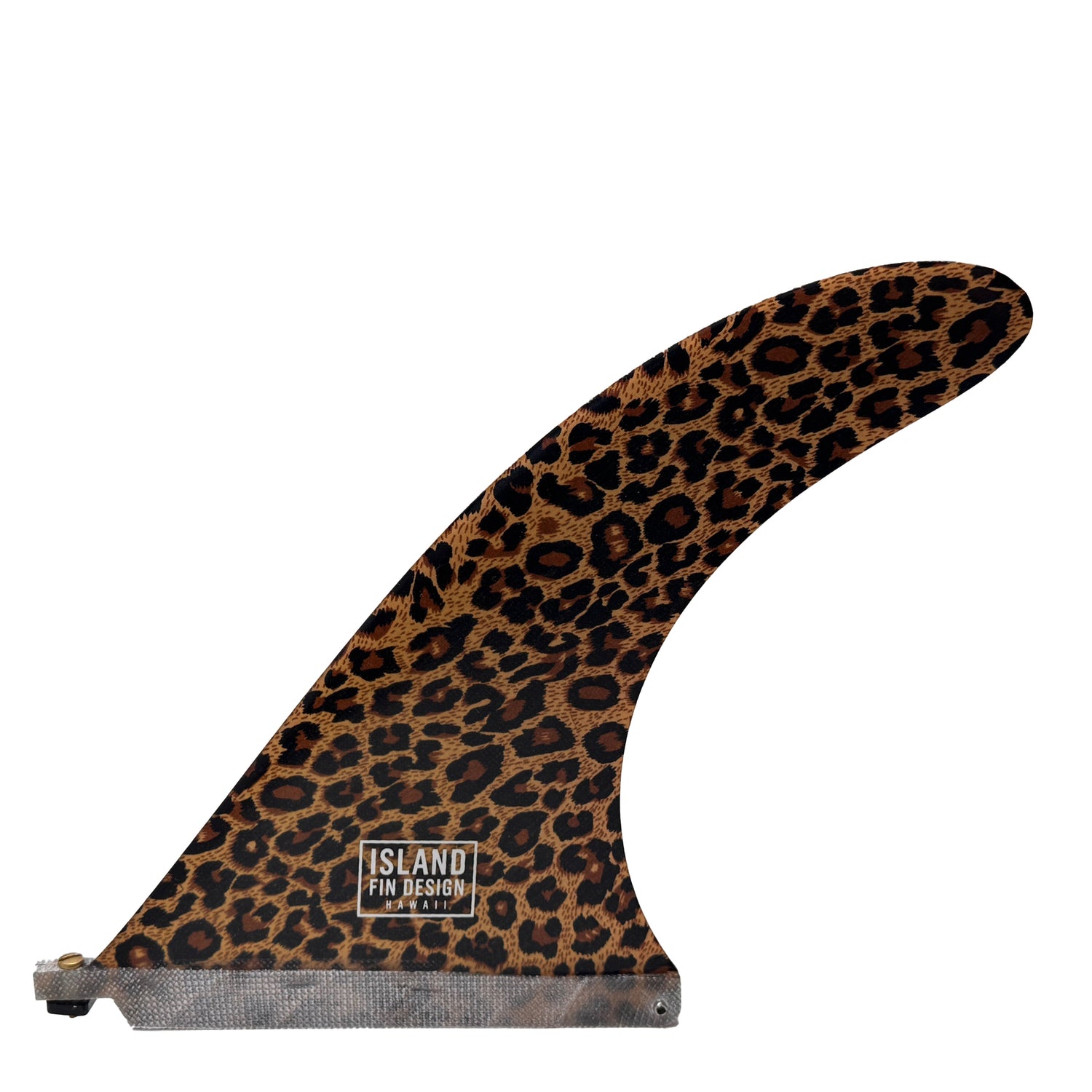 Island Fin Design - 9.0" Lei Day Flex Fin - Cheetah