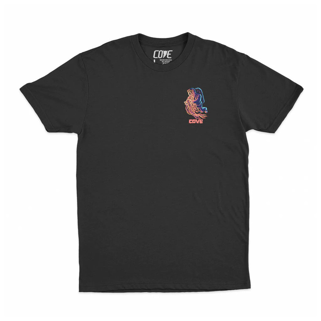 Cove Surf Co Cosmic Jellie Tee - Black/Glow