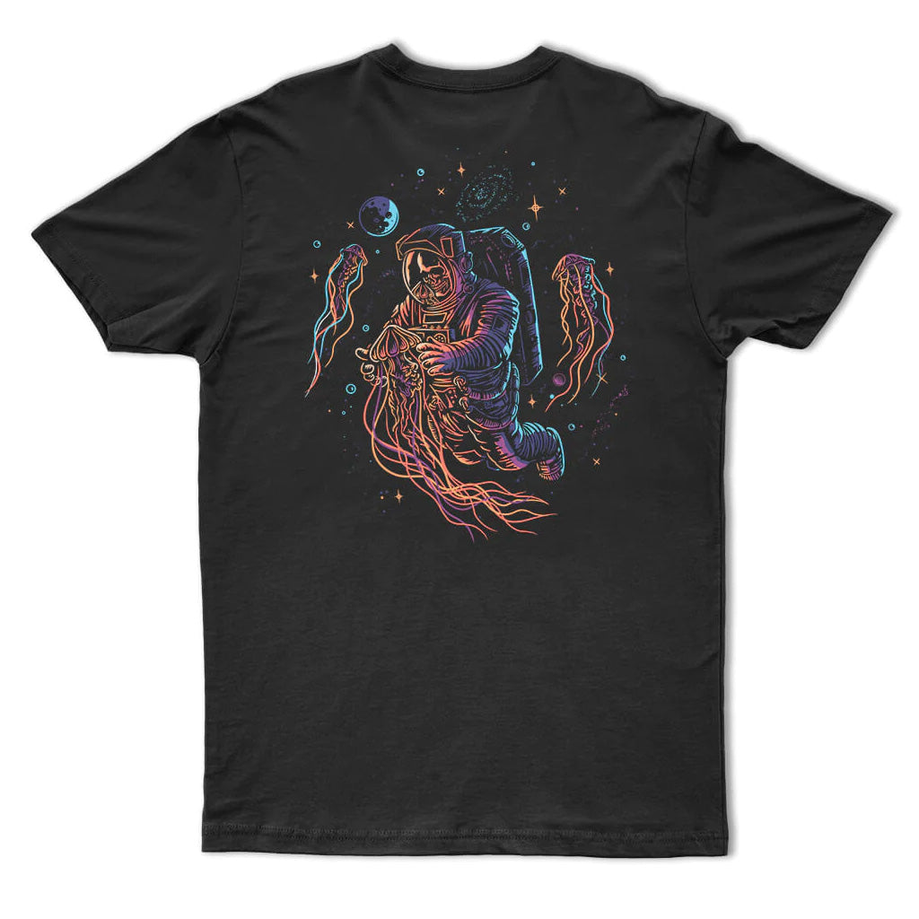 Cove Surf Co Cosmic Jellie Tee - Black/Glow