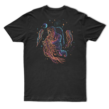 Cove Surf Co Cosmic Jellie Tee - Black/Glow