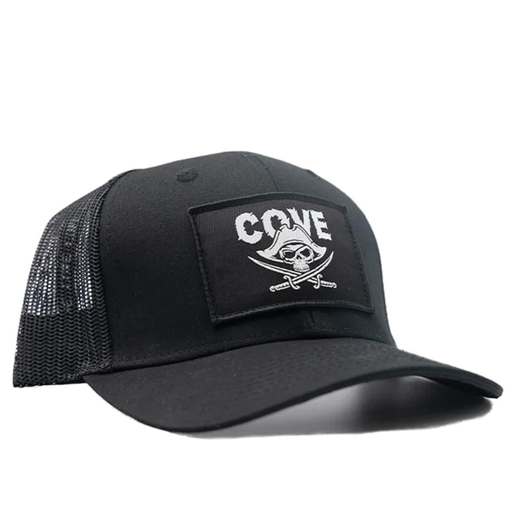 Cove Surf Co Pirate Trucker Cap - Black