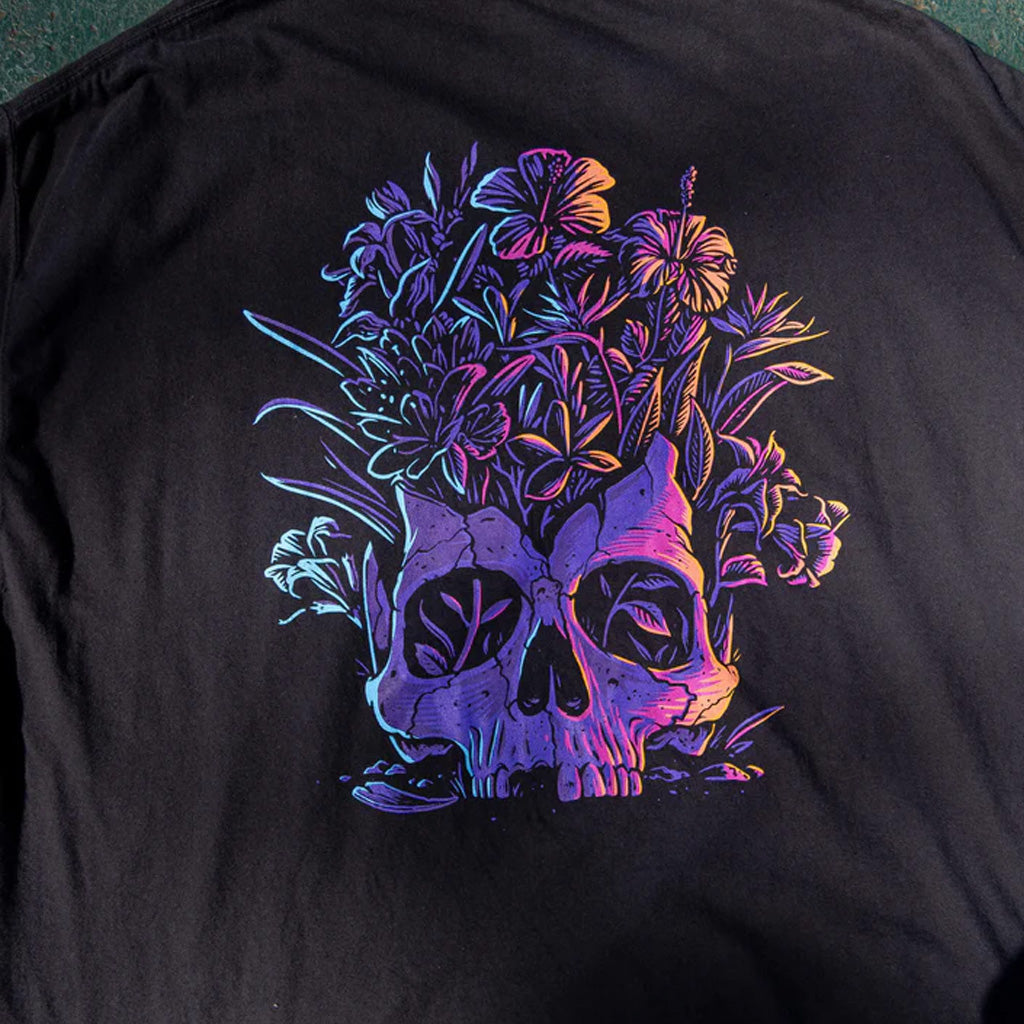 Cove Surf Co Skull Planter Tee - Black