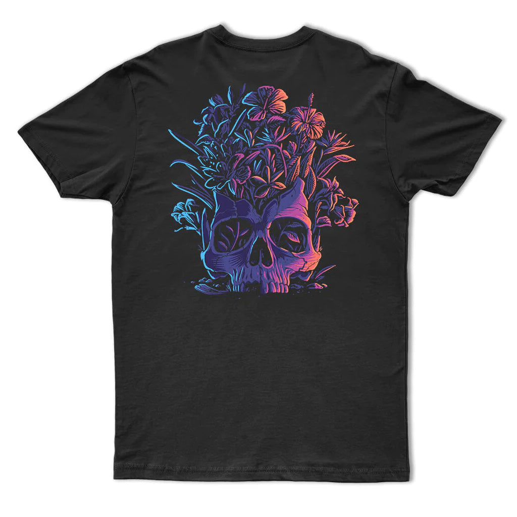 Cove Surf Co Skull Planter Tee - Black