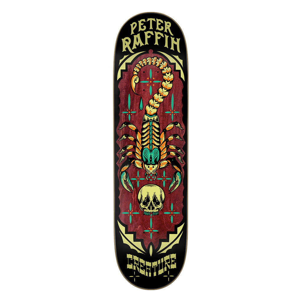 Creature Skate Decks Raffin Take Warning Pro 8.51in x 31.88in