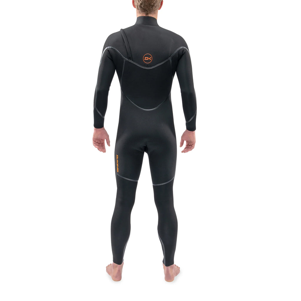 Dakine Mens Cyclone 5/4mm Zip Free Wetsuit - Black