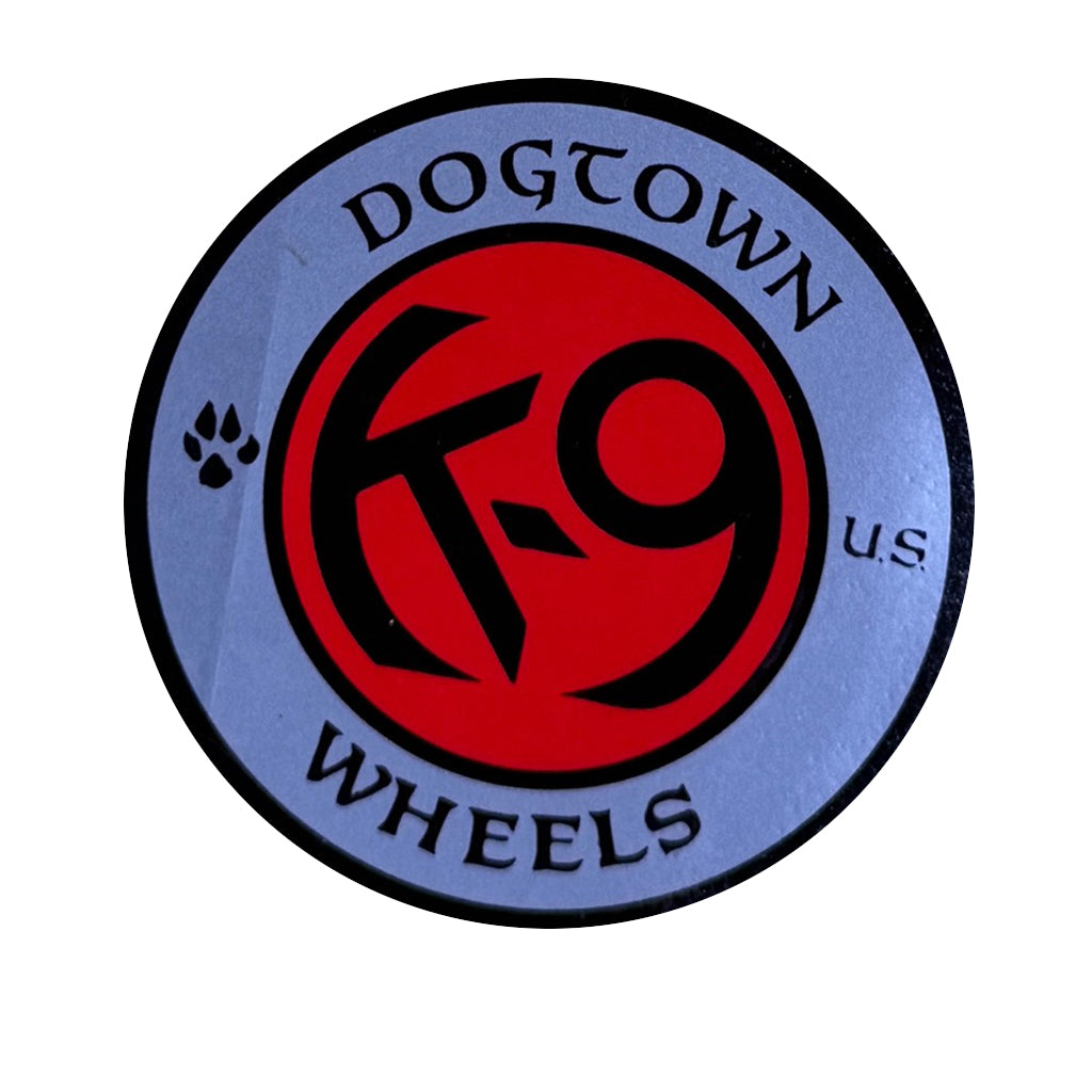 Dogtown Skates K-9 Wheels - Silver/Red 3&quot;