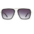 Dot Dash Sunglasses Rave-up - Silver/grey chrome
