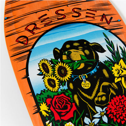Dressen Pup Reissue 9.5in x 29.44in Santa Cruz Decks