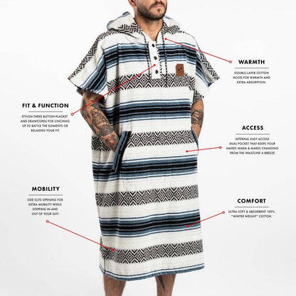 Oso Extra-Warm Poncho: XXL