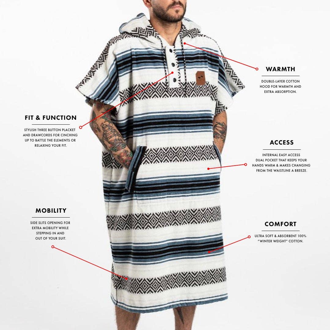 Oso Extra-Warm Poncho: L/XL