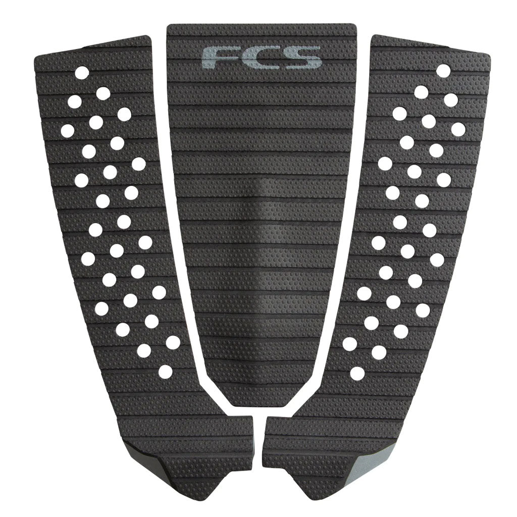 FCS Filipe Toledo Tread-lite Surfboard Traction Pad -Black/Charcoal