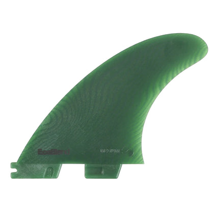 FCS II Carver Medium Neo Glass Thruster Fin Set - Sage