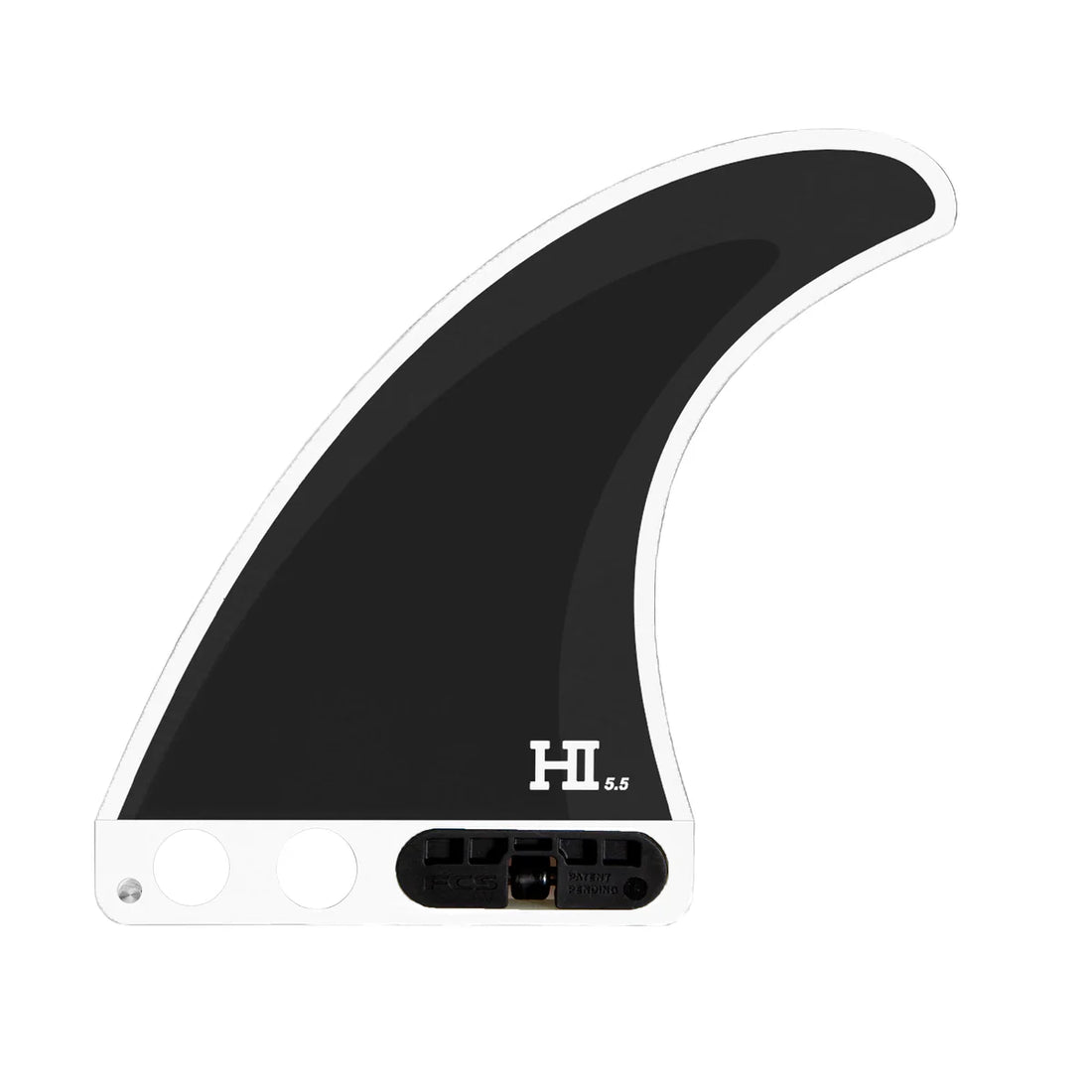 FCS II Harley Ingleby Longboard Thruster Fin Set - Black