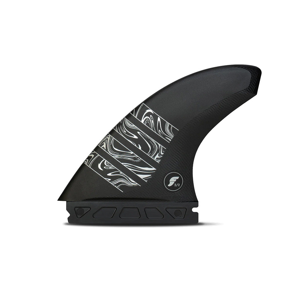 Futures Fins Alpha Vector 3/2 - Black/Large