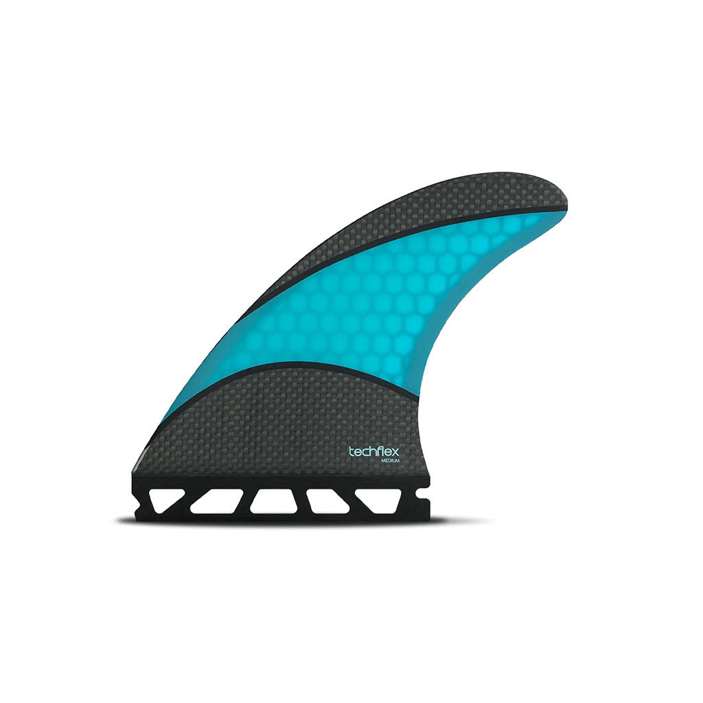 Futures Fins - AM1 Techflex Thruster - Black/Blue