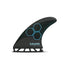 Futures Fins - AM1 Techflex Thruster - Black/Blue